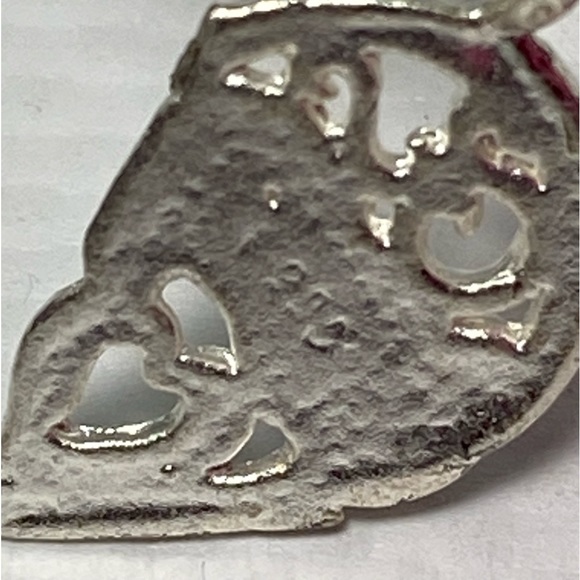 Sterling Silver 925 Mother Half of a Heart Pendant - Picture 4 of 6